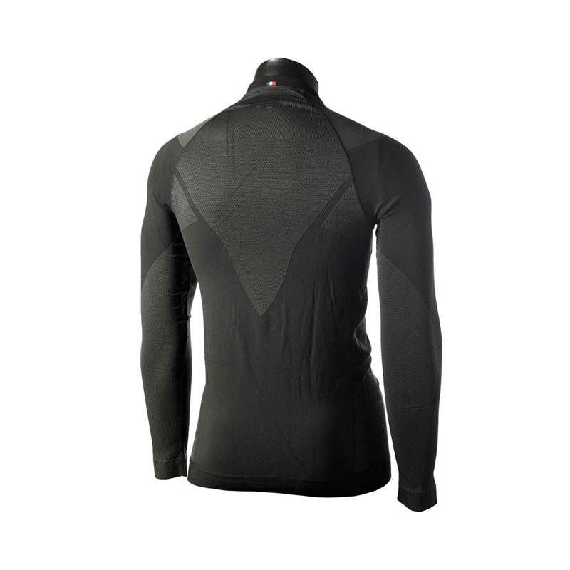Термобелье мужское верх Mico MLS Round Neck Shirt Warm Control Grigio