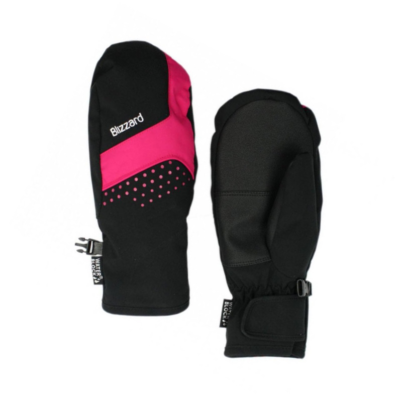 Варежки детские BLIZZARD Mitten ski J GLOVE Black/Pink
