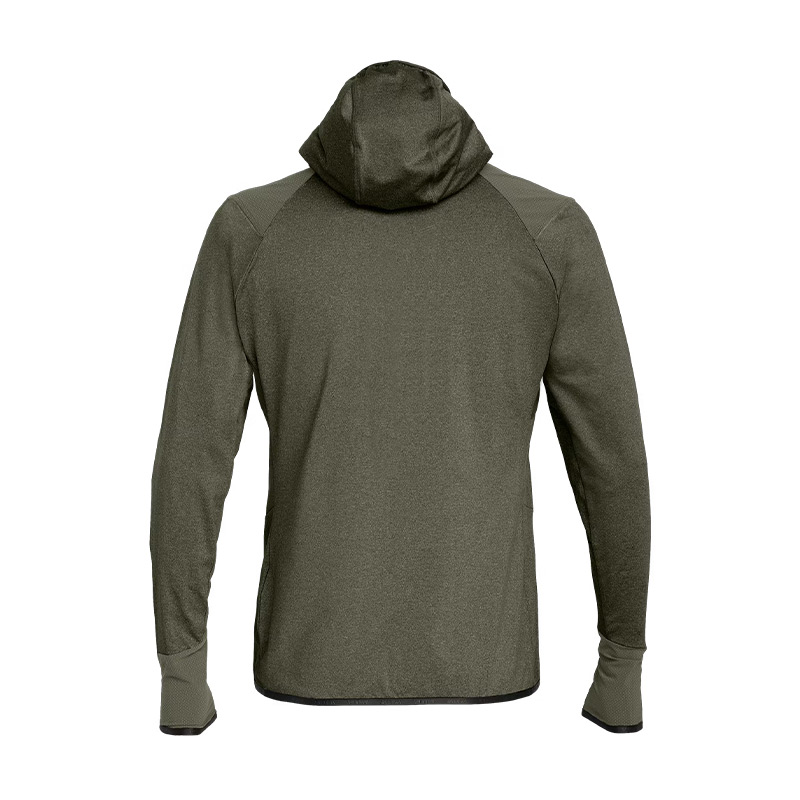 Кофта мужская Salewa AGNER HYBRID M FZ HOODY Faded Green Melange