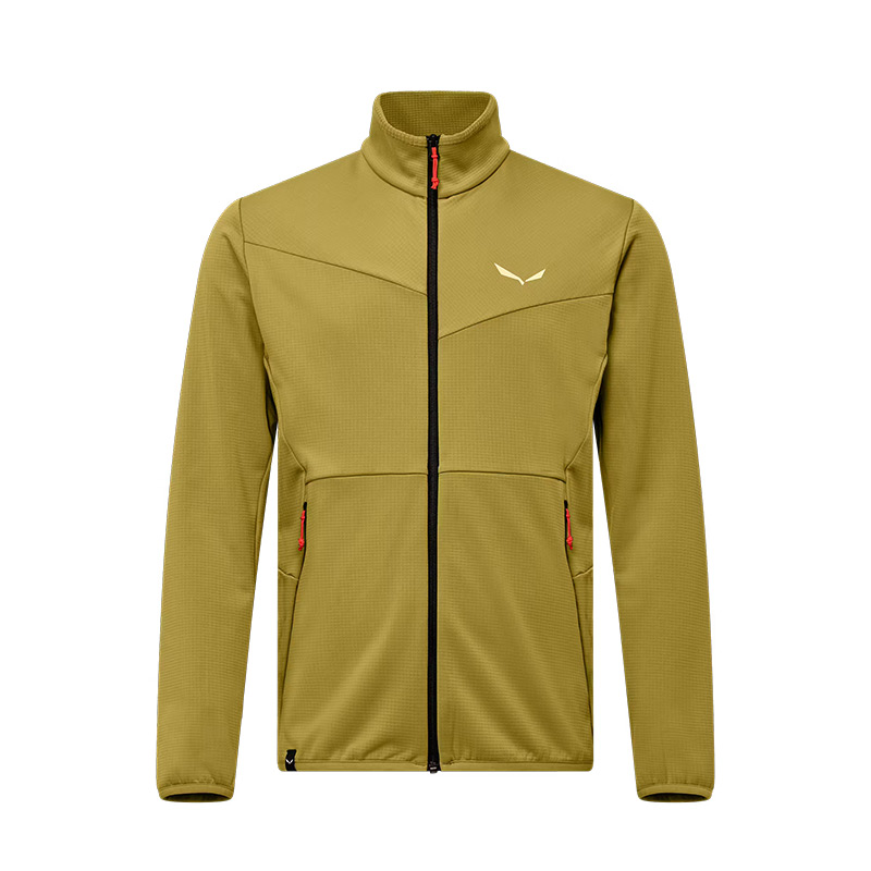 Кофта мужская Salewa PUEZ CAMMINO PL M JKT Olive Oil