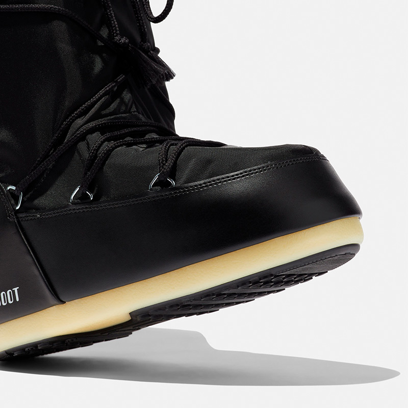 Сапоги женские MOON BOOT ICON NYLON BLACK-WHITE