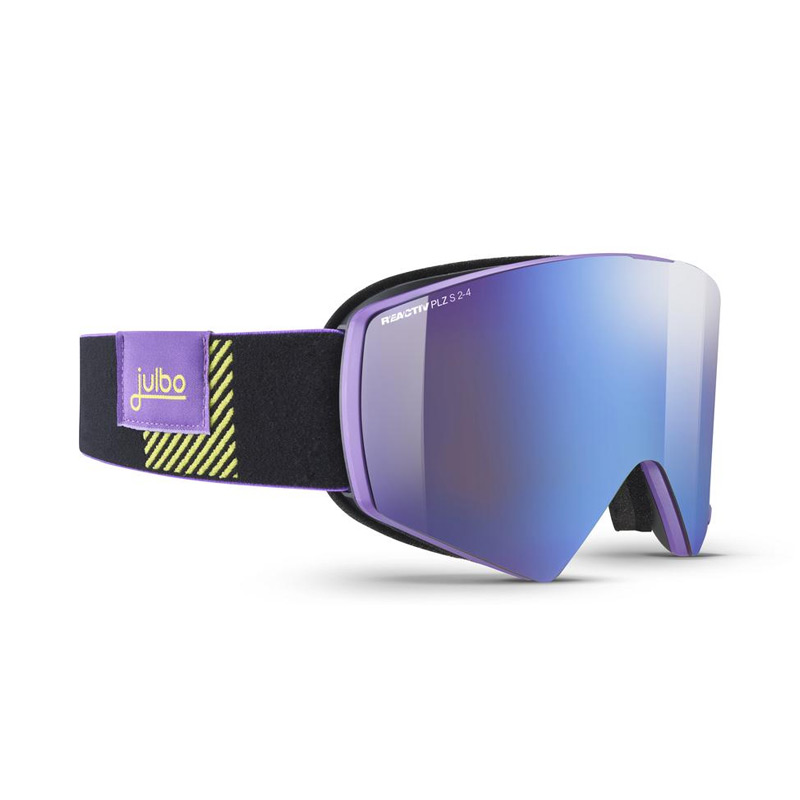 Горнолыжная маска  RAZOR EDGE PURPLE/BLACK REACTIV 2-4 Polarized+Blue Flach
