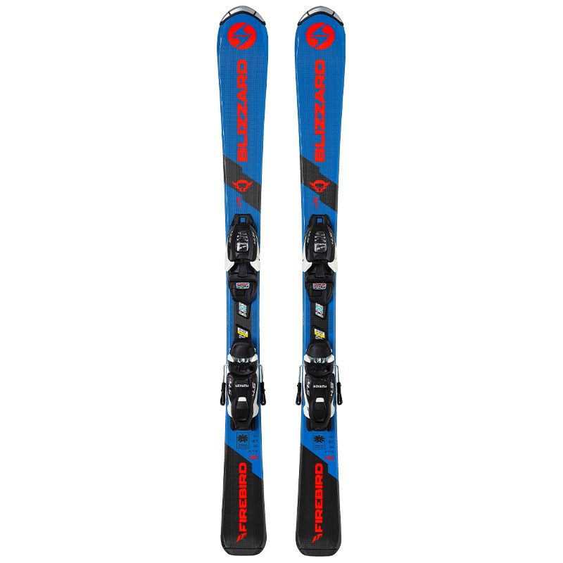 Лыжи FIREBIRD JR 100-140 BLUE/ORANG+FDT JR 4.5 BLACK/WHITE