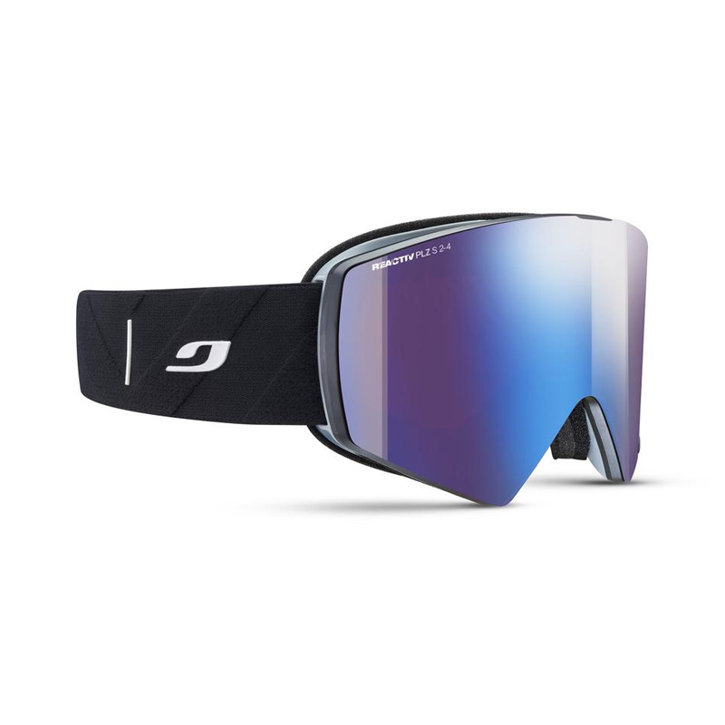 Горнолыжная маска  RAZOR EDGE BLACK/GREY REACTIV 2-4 Polarized+Blue Flach