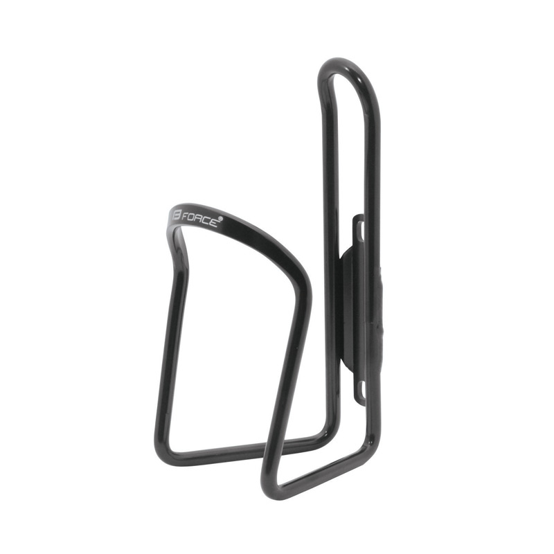 Держатель для велобутыля bottle cage FORCE CLAS Al, Glossy Black