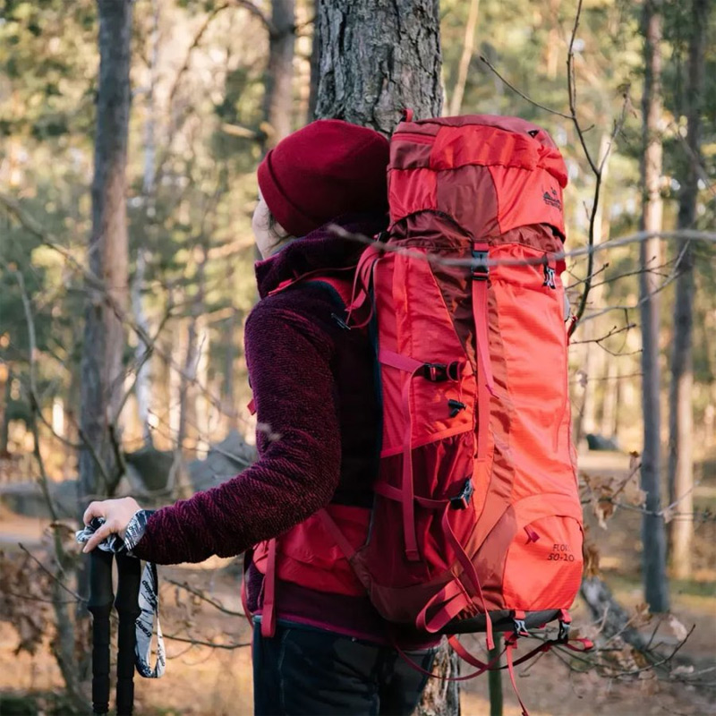Рюкзак TRAMP Floki Красный 50л+10л