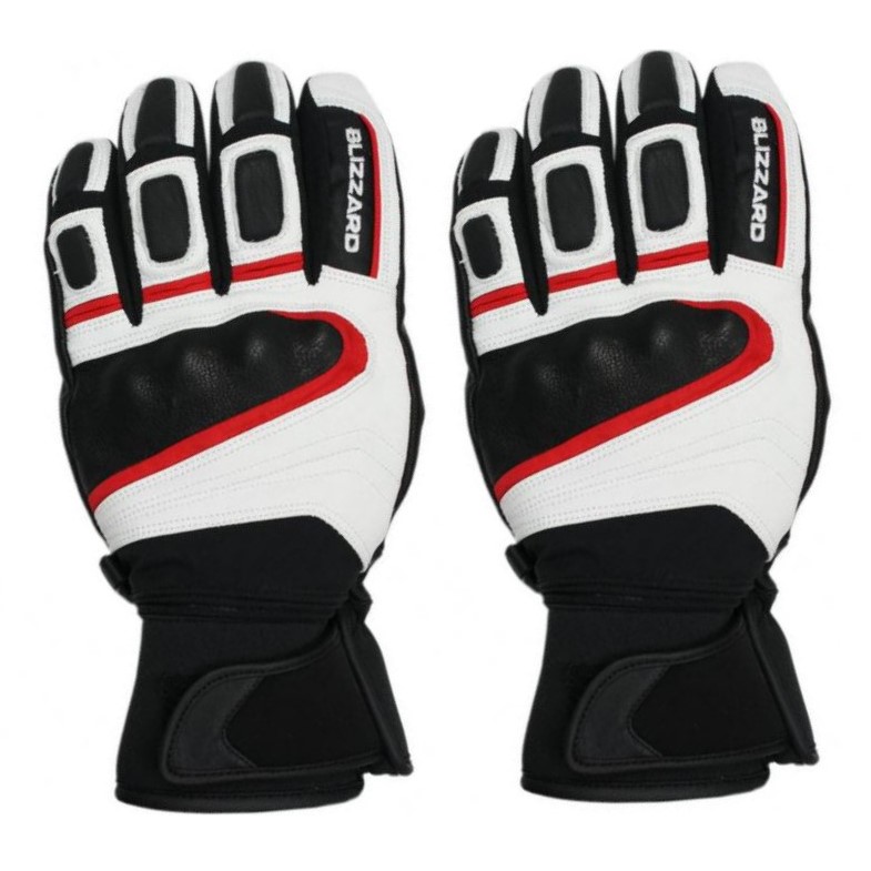 Перчатки мужские BLIZZARD Competition ski M GLOVE black/white/red