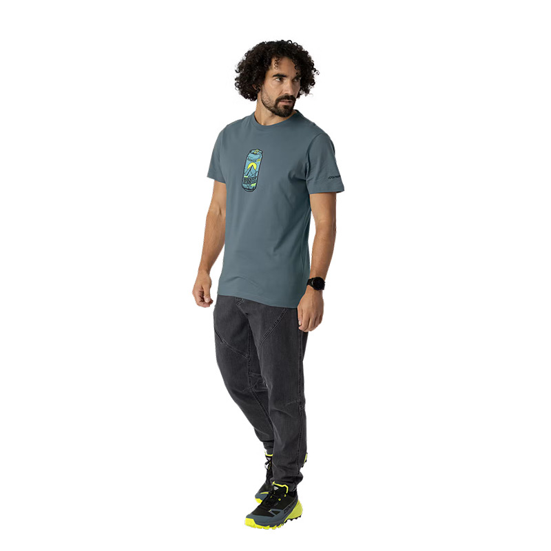 Футболка мужская Dynafit GRAPHIC CO M S/S TEE Cinder