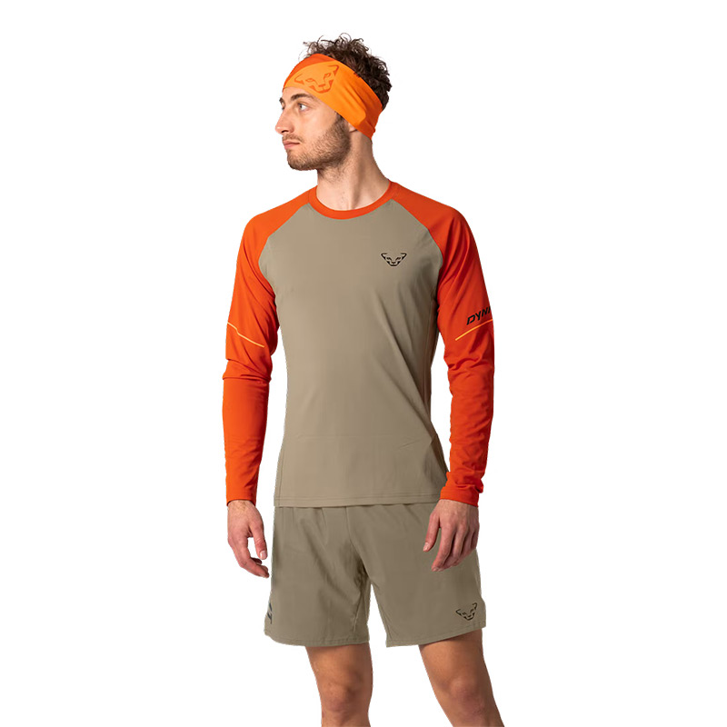 Футболка мужская с длинным рукавом Dynafit ALPINE PRO M L/S TEE Alabama