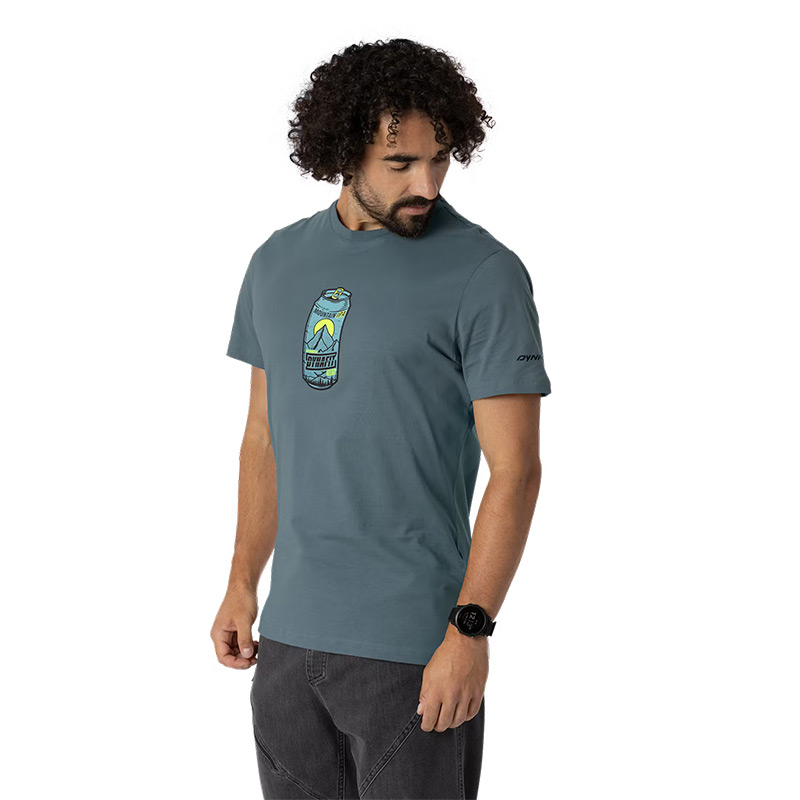Футболка мужская Dynafit GRAPHIC CO M S/S TEE Cinder