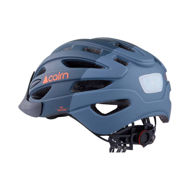 Шлем велосипедный Cairn FUSION LED USB MAT Shadow Grey