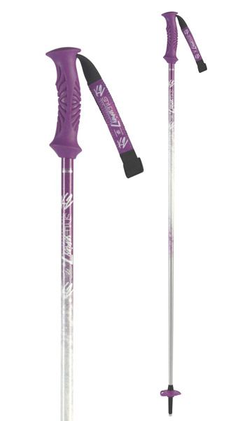 Палочки лыжные STYLE 7 purple silver
