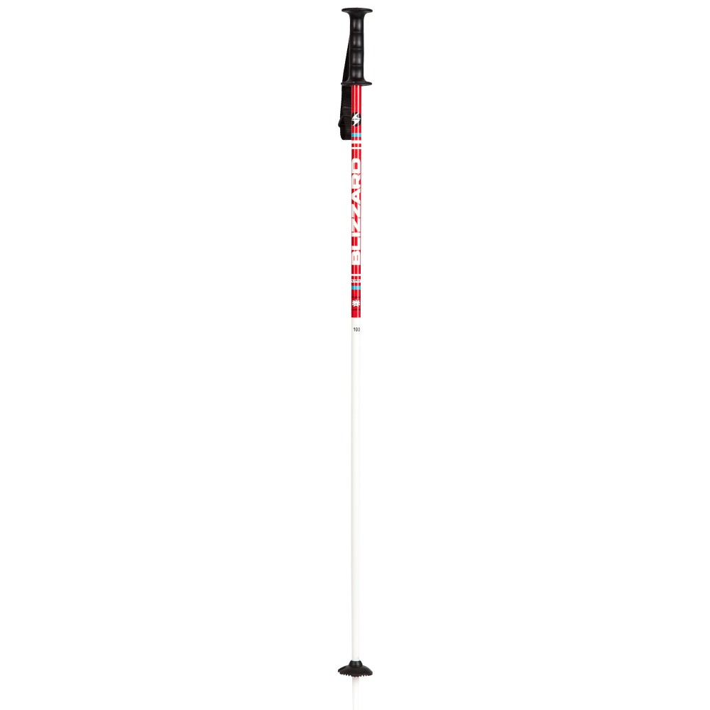Палочки лыжные BLIZZARD Race junior Ski Poles White/Red