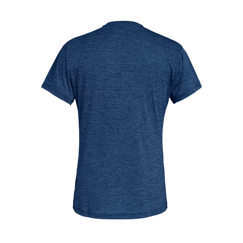 Футболка мужская Salewa PUEZ MELANGE DRY M S/S TEE Blueberry Melange