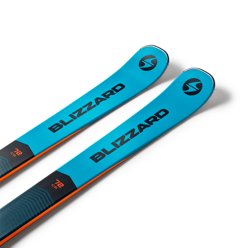Лыжи STORMBIRD72 CA BLUE/ORANGE+TPC11 DEMO BLACK-GREY/ORANGE