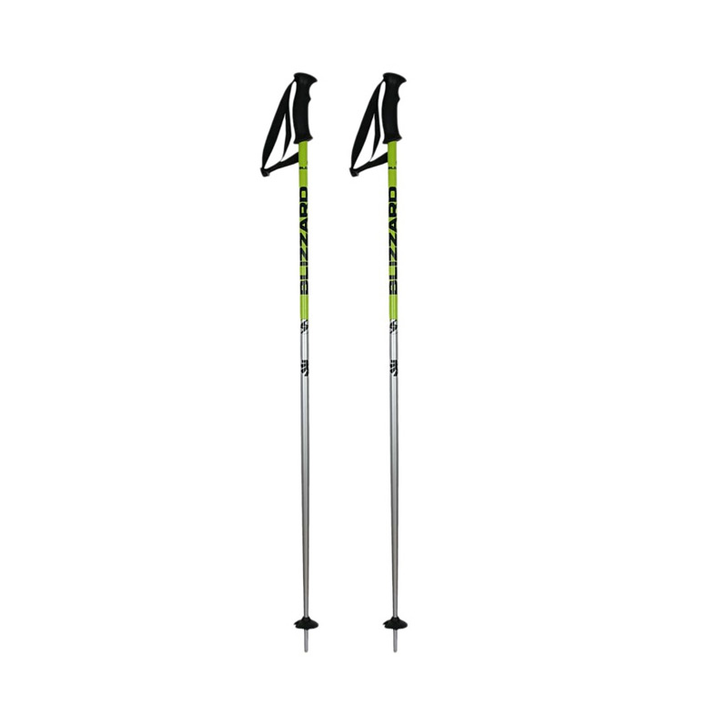 Палочки лыжные BLIZZARD Sport Ski Poles Black/Yellow/Silver