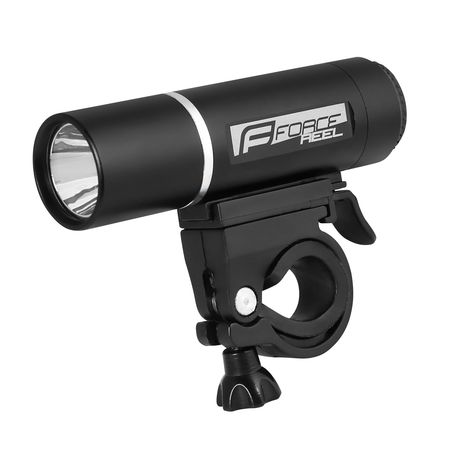 Фонарь передний light front FORCE REEL 140LM battery Black