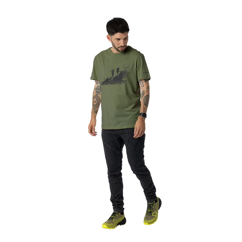 Футболка мужская Dynafit GRAPHIC CO M S/S TEE Military Green