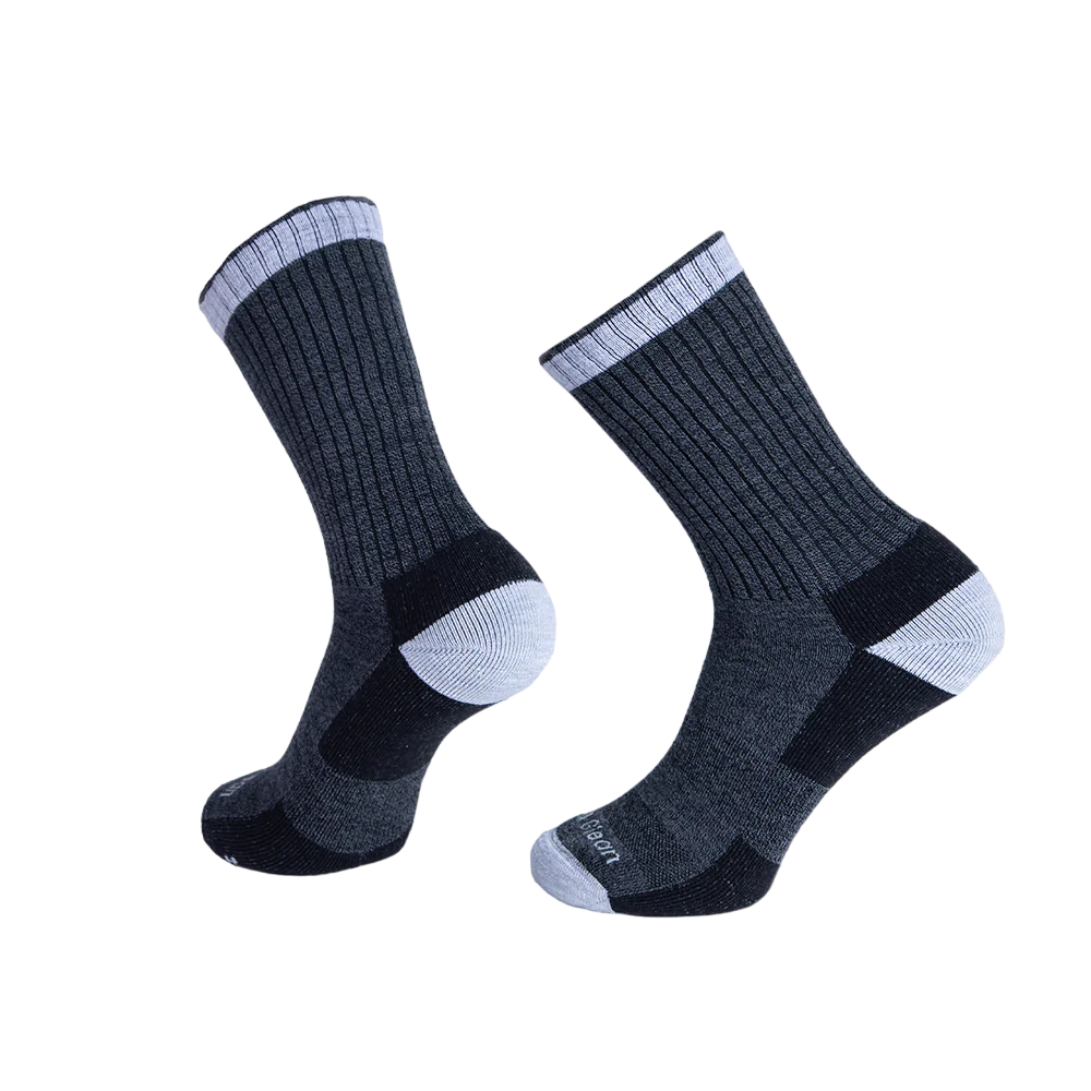 Носки Medium weight Crew hiking socks dark gray