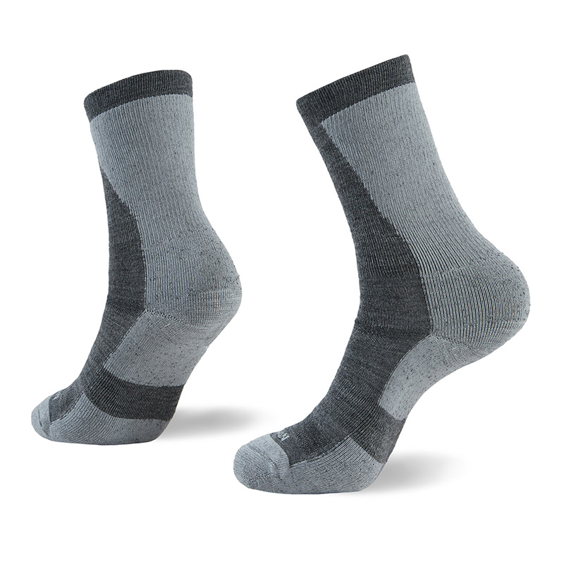 Носки Enhanced Medium weight Crew hiking socks Grey/Black/Grey