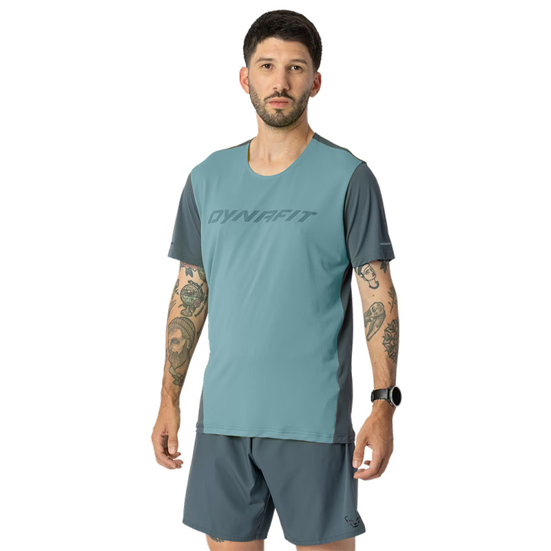 Футболка мужская Dynafit ALPINE 2 M S/S TEE Smoke Blue Polygiene