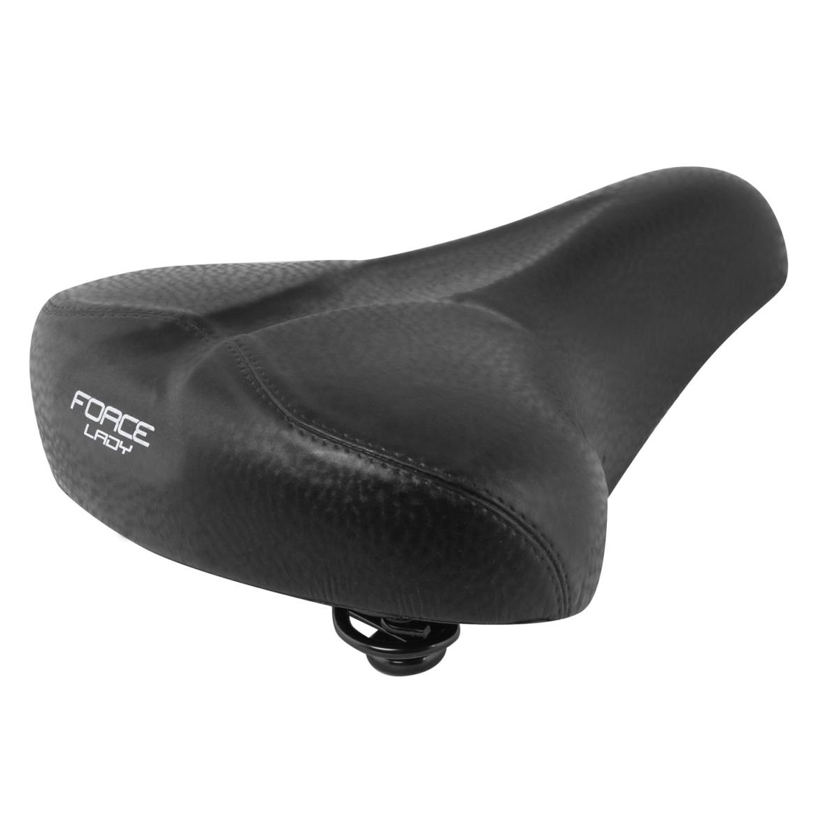 Седло saddle FORCE LADY with spring, Black