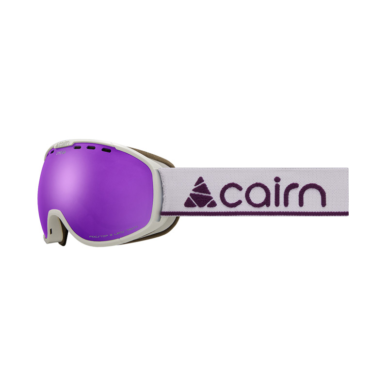 Горнолыжная маска  Cairn OMEGA SPX3 Shiny White Purple