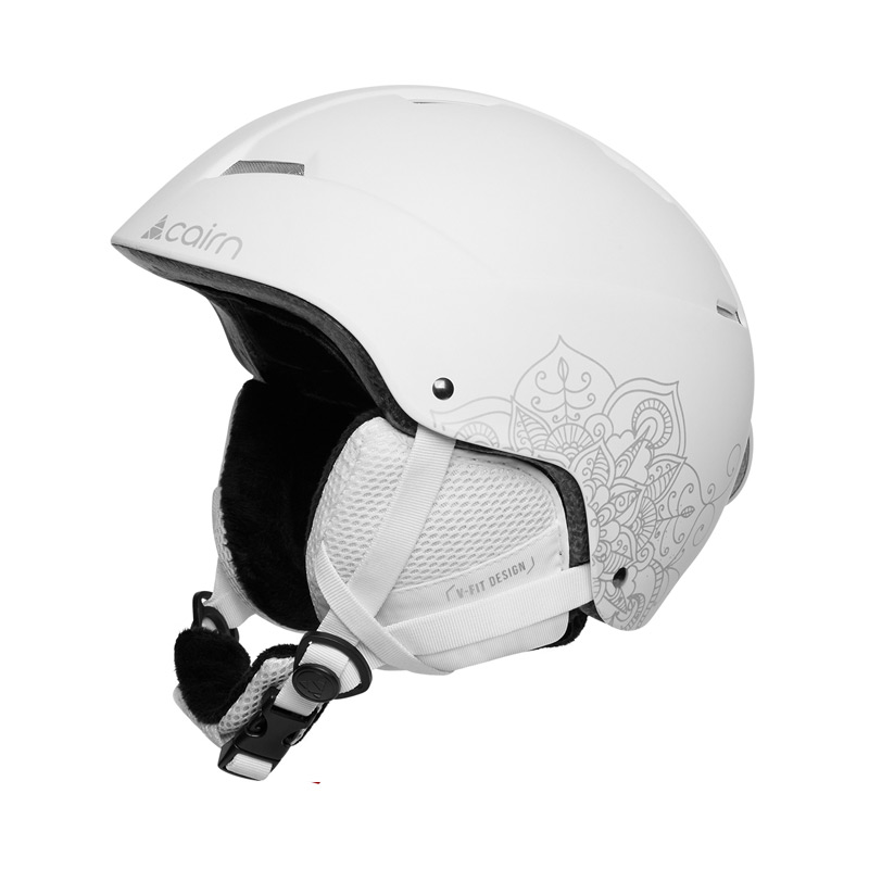 Горнолыжный шлем Cairn ANDROMED Matt White Mandala