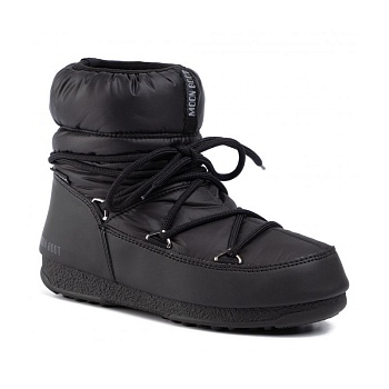 Сапоги женские MOON BOOT LOW NYLON WP 2 BLACK