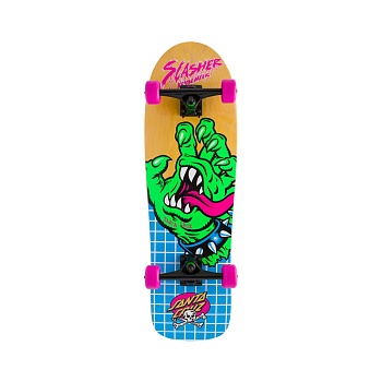 Скейт Meek OG Slasher Hand 9.7in x 31.7in Shaped Cruzer Santa Cruz