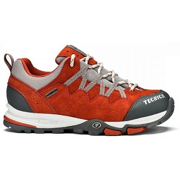 Ботинки детские с мембраной CYCLONE LOW TCY JR RED-BLACK-265г  2/3 замша