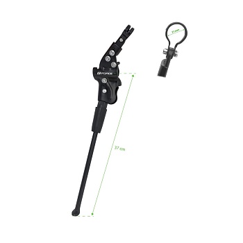 Подножка kickstand FORCE MANT 27,5-29" Al Rear Black