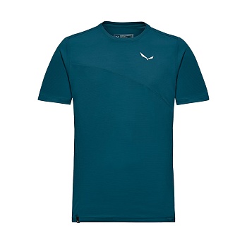 Футболка мужская Salewa PUEZ SPORTY DRY M T-SHIRT Pond Blue