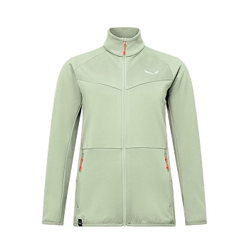 Кофта женская Salewa PUEZ CAMMINO PL W JKT Pastel Green