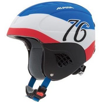 Горнолыжный шлем CARAT L.E. Blue White Matt