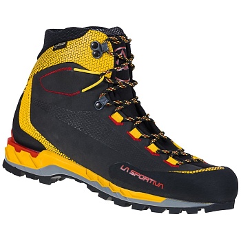 Ботинки Mountain TRANGO TECH LEATHER GTX Black/Yellow