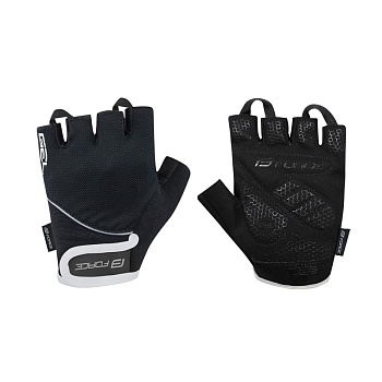 Перчатки велосипедные gloves FORCE GEL black