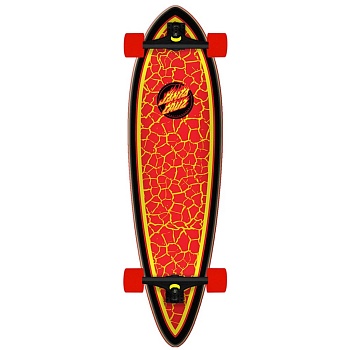 Скейт Flame Dot 9.2inx33in Cruzer Pintail Santa Cruz