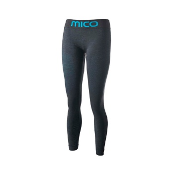Термобелье женское низ Mico WLTight Pnt SuperTermo Blue Orion