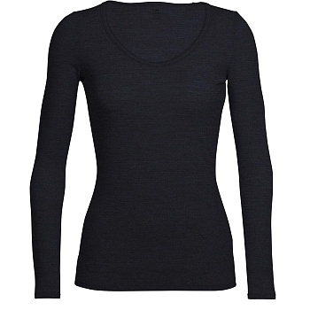 Футболка женская с длинным рукавом Siren LS Sweetheart W 150 Black