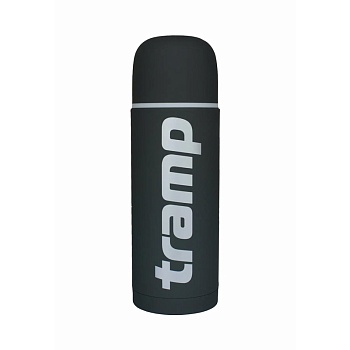 Термос TRAMP Soft Touch 0,75л Серый