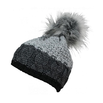 Шапочка BLIZZARD Zell Black Grey