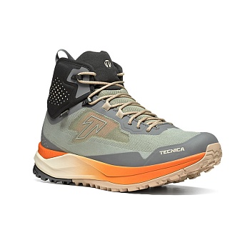 Ботинки мужские SPARK S MID GTX MS GREEN-BR ORANGE